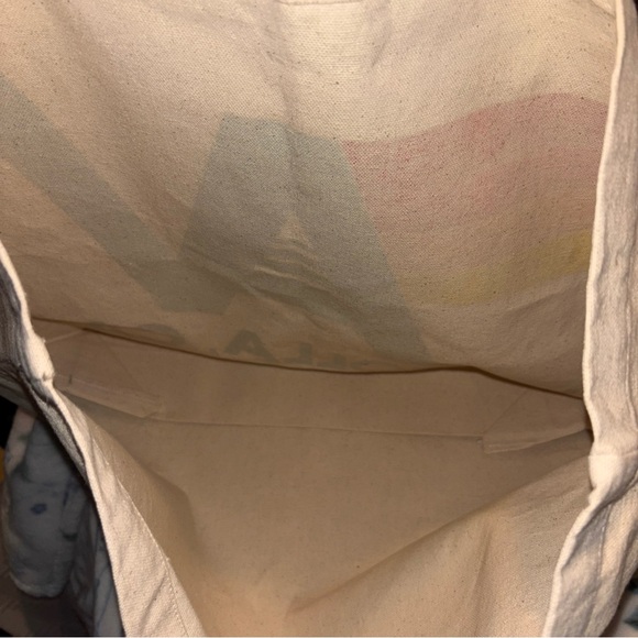 Aviator La Jolla CA Canvas Tote Coastal Retro Travel Beach Shopper Market Bag - Picture 2 of 4